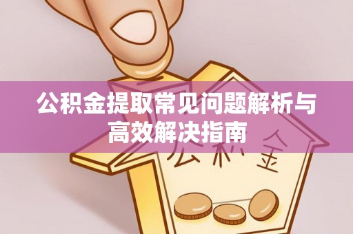 江北公积金提取常见问题解析与高效解决指南
