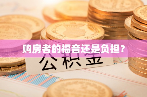 江北购房者的福音还是负担？