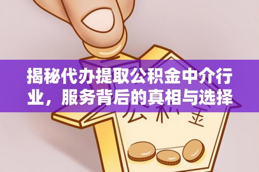 江北揭秘代办提取公积金中介行业，服务背后的真相与选择指南