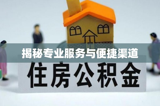 江北揭秘专业服务与便捷渠道