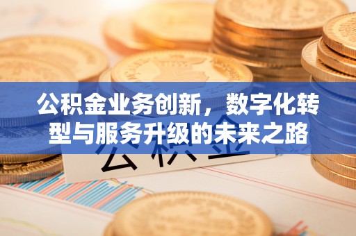 江北公积金业务创新，数字化转型与服务升级的未来之路