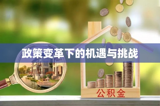 江北政策变革下的机遇与挑战
