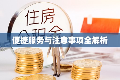 江北便捷服务与注意事项全解析