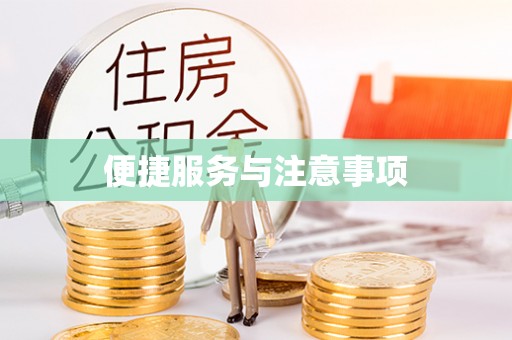 江北便捷服务与注意事项